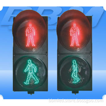200mm (8") Dynamic LED Pedestrian Traffic Light (RX200-3-25B)